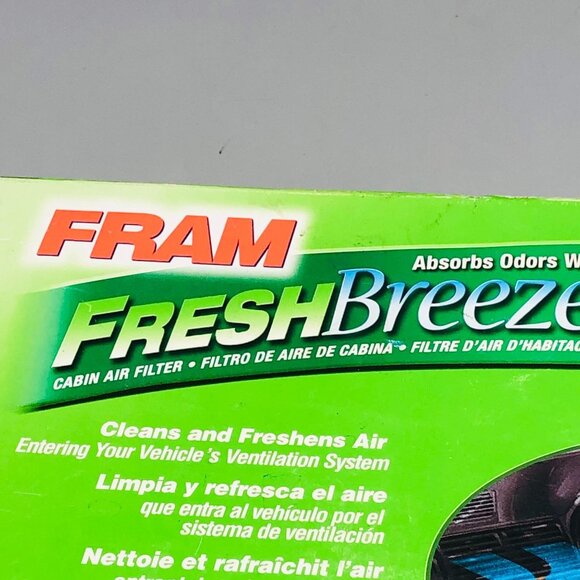 Fram Fresh breeze CF10370 contains 1 Piece Cabin Air Filter Car freshener READ - Picture 2 of 10